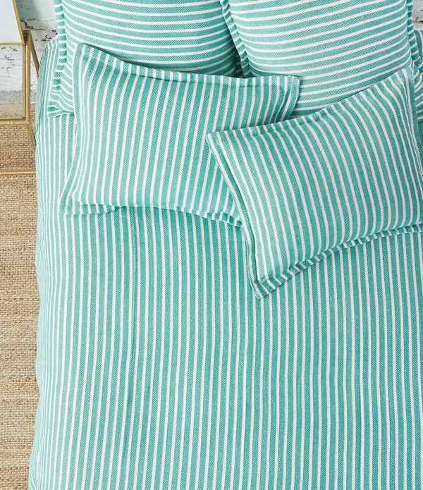 Carol & Frank Bengal Stripe Azalea Blanket - Queen