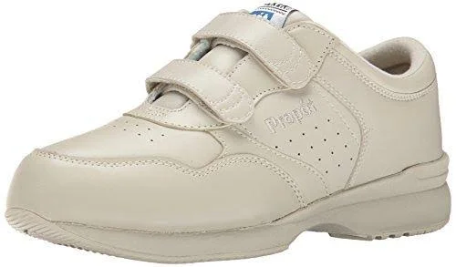 Propet Life Walker Strap - Men's Orthopedic Walking Shoes Sport-white - 11.5 3E US Diabetic Therapeutic A5500 Orthotics