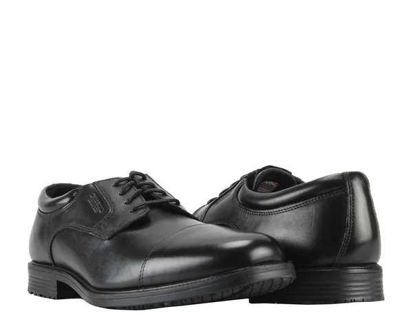 Men's Rockport Essential Details Waterproof Cap Toe - Size: 11, Black