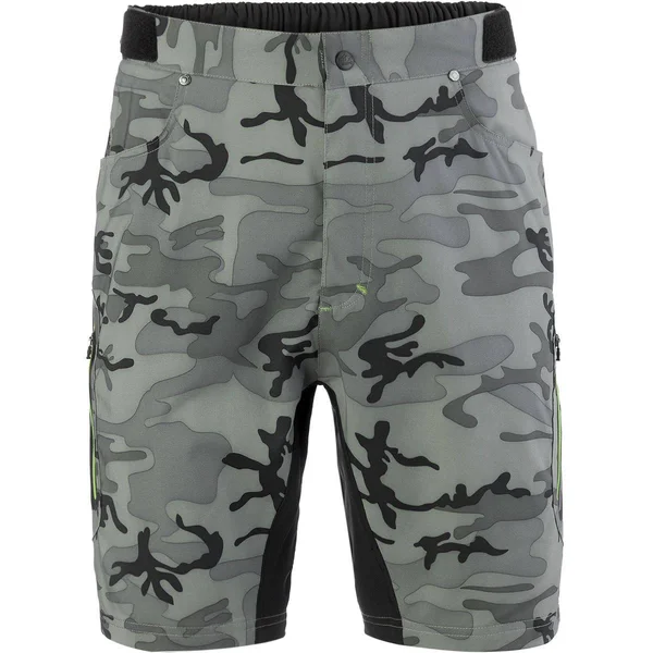 Zoic Men's Ether 9 Camo Short in Grey Camo - Size: XXL