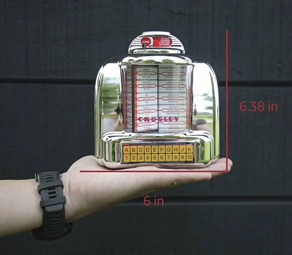 Crosley Silver Diner Jukebox Radio