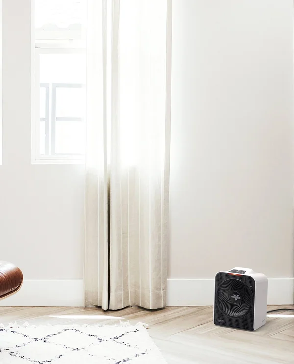 Vornado Velocity 5 Whole Room Space Heater with Auto Climate Control - Timer, and Safety Features, Large, White