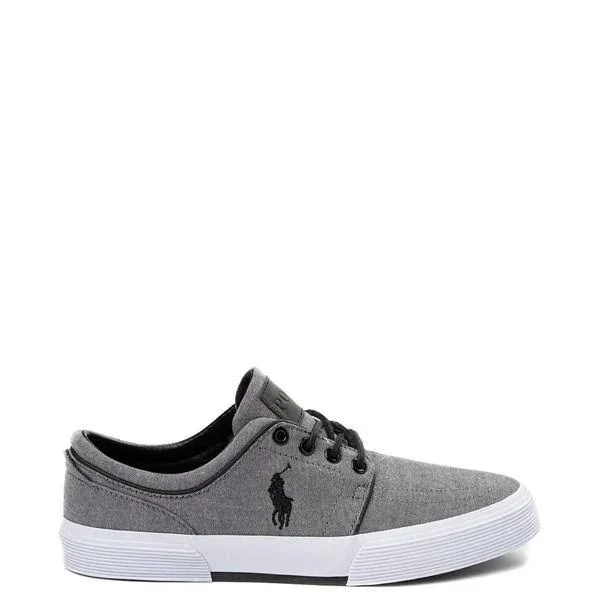 Polo Ralph Lauren Faxon Low Grey Herringbone, Women's, Size: 10