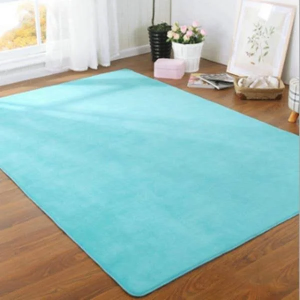 Solid Color, Modern, Thick Carpet for Living Room - Crawling Mats for Home Decoration