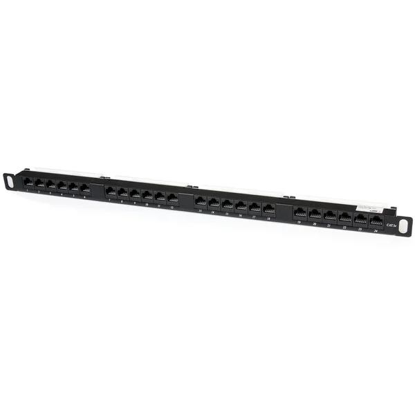 StarTech.com PANELHU24 24 Port 0.5U Rackmount Cat5e Patch Panel