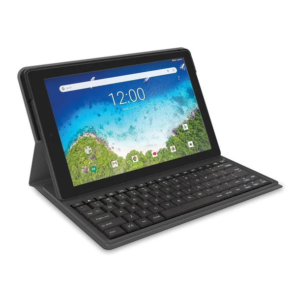 2019 RCA Viking Pro 2-in-1 Tablet 10&& Touch Screen and Detachable Keyboard, Quad Core, 32GB Android 8.1 (Go Edition)
