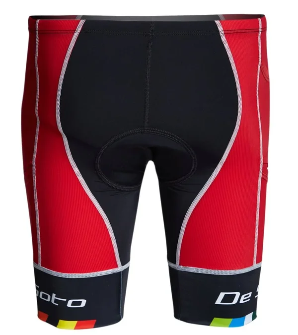 Forza Tri Short 4-POCKET* Red/De Soto Leg Band - S
