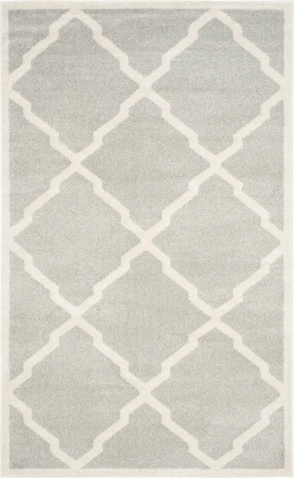Safavieh 5& x 5& Square Amherst AMT421B Light Grey, Beige Rug