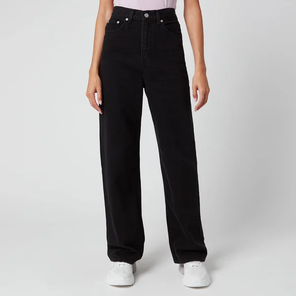 Levi&s High Loose - Black - Cropped Pants