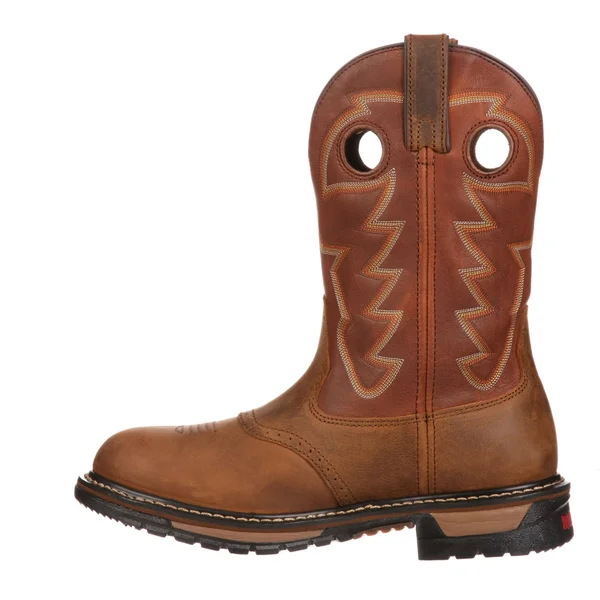 Rocky FQ0002775 Original Ride Branson Saddle Roper Western Boot - Brown