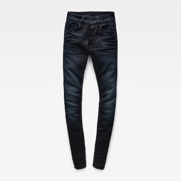 G-Star Raw Women 3301 Contour Skinny Jeans Dark Blue Size 0-28