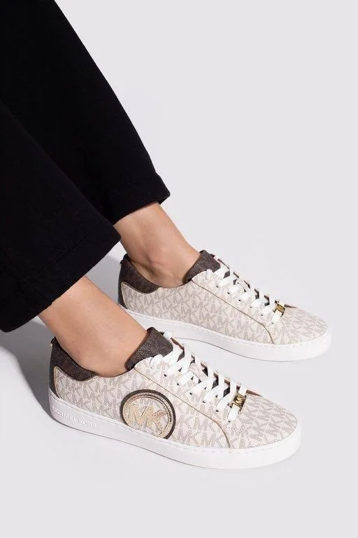 Michael Kors Keaton Natural Court Sneakers