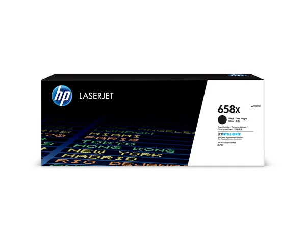 HP 658X LaserJet High-Yield Toner Cartridge - Black (W2000X)