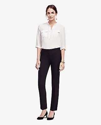 Ann Taylor The Ankle Pant in Seasonless Stretch Size 6 Black Women's