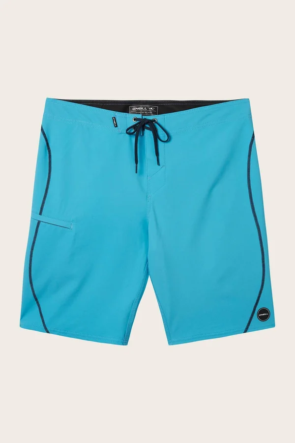 O&Neill Hyperfreak S-Seam Boardshorts - Cyan, 28