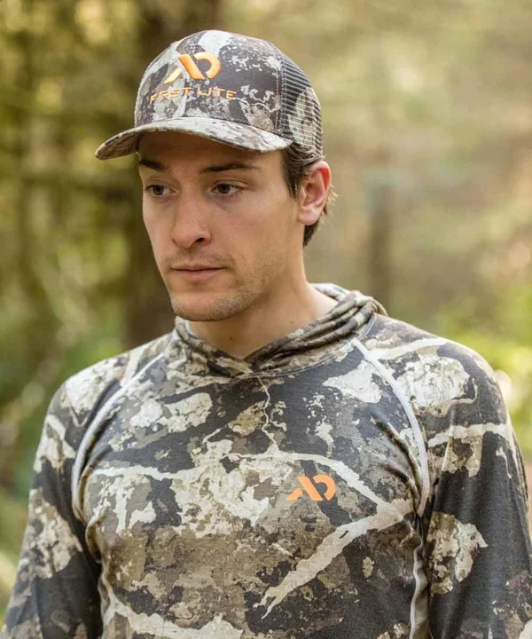 Men's Wick Hoody Conifer - S by First Lite