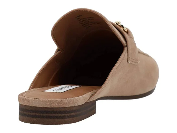 Steve Madden Kandi Mule Women's Shoes Camel Suede : 6 M