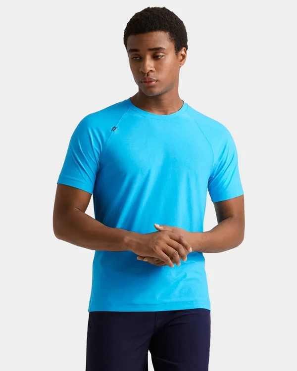 Reign Short Sleeve - Rhone Short Sleeve - Hawaiian Ocean Heather, Size: XX-Large