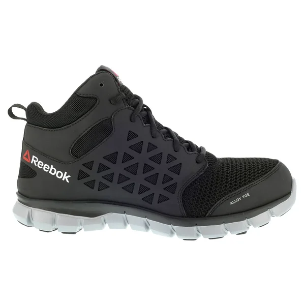 Reebok Sublite Cushion Work Mid Alloy Toe SD Boots - Men's Black
