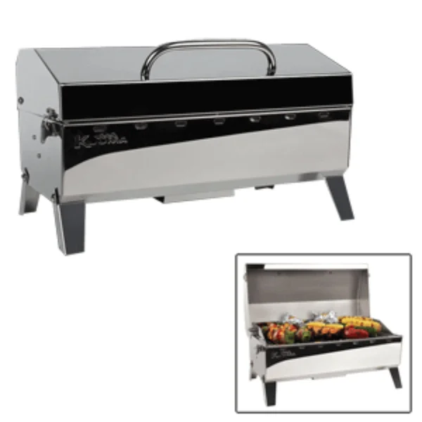 Kuuma Stow N Go 160 GAS Grill - 13, 000BTU w-Regulator, Thermometer and Igniter