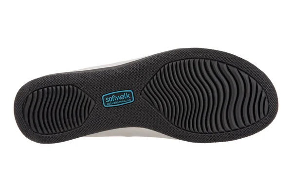 Women's Softwalk &San Marcos& Woven Clog, Size 7.5 W - Metallic