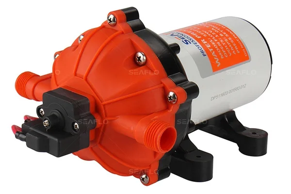 Seaflo 12V 5.5 GPM 60 PSI Water Diaphragm Pressure Pump