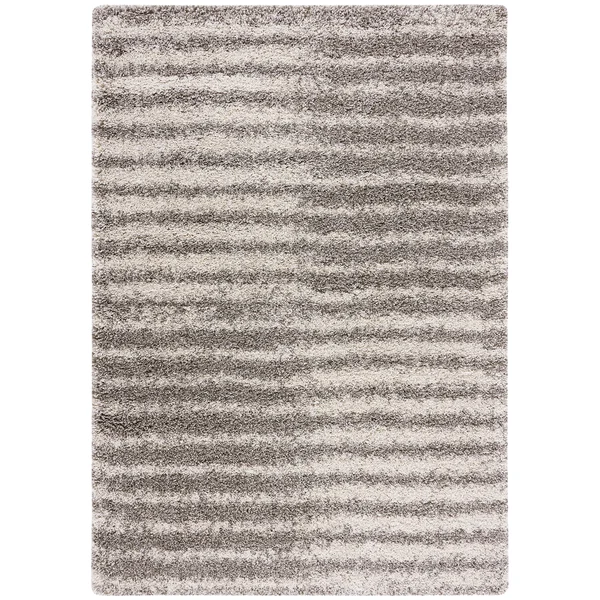 Hudson Shag SGH298A Ivory, Slate Blue - 5-1 x 7-6
