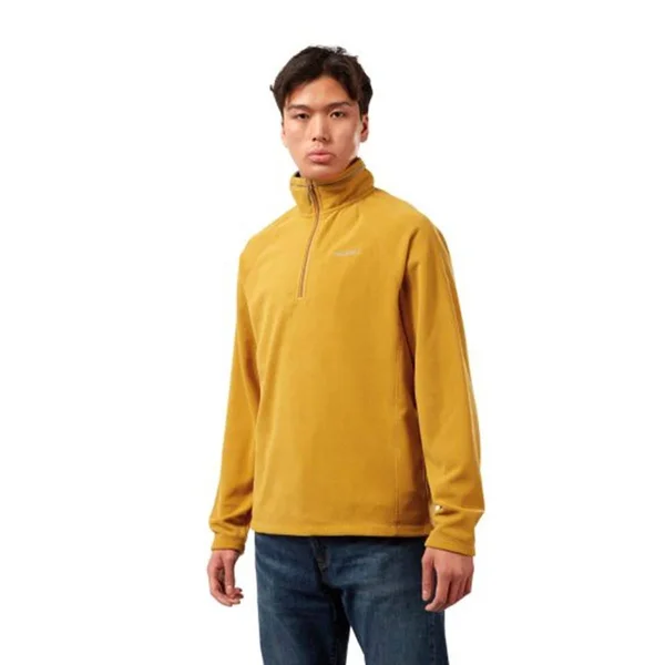 Craghoppers Corey VI Half Zip Fleece Top - Yellow - Medium