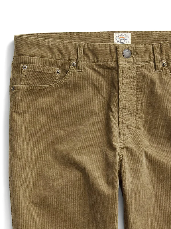 Faherty Men's Stretch Corduroy 5-Pocket 40
