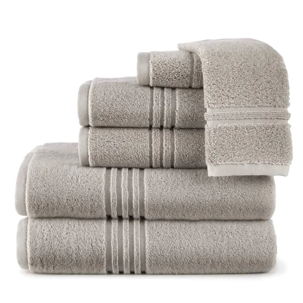 Peacock Alley Chelsea Bath Towel - Flint