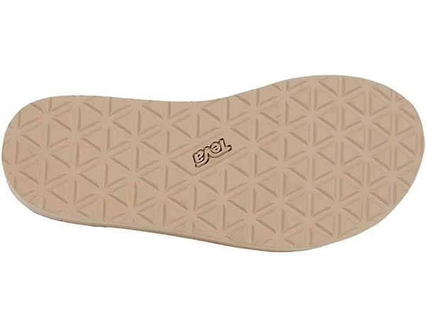 Teva Women's Flatform Universal Leather - Metallic Champagne - 9