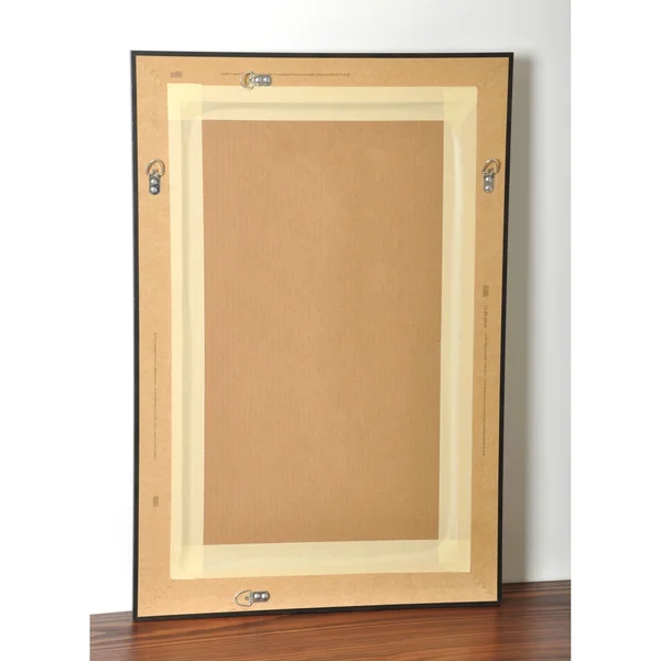 Espresso Grain Wall Mirror - Walnut - 25.5 x 38