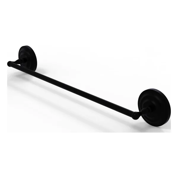 Allied Brass Que New Collection 18 inch Towel Bar Matte Black
