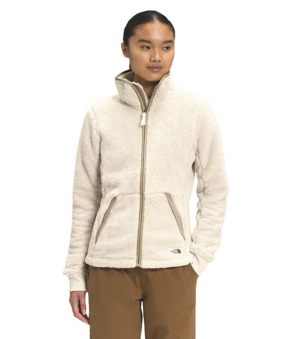 The North Face Women's Campshire Full Zip Jacket - XXL - Bleached Sand, Hawthorne Khaki