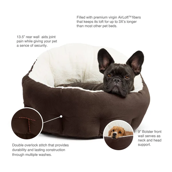 Best Friends by Sheri Deep Dish Cuddler Ilan - Jumbo Dark Chocolate