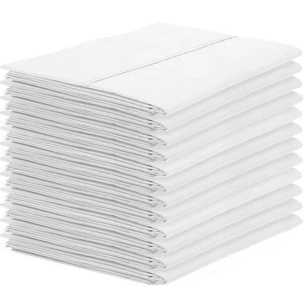 Bare Home Wholesale Bulk Pack Microfiber Pillowcases Hypoallergenic - King - 24 Pack - Turquoise