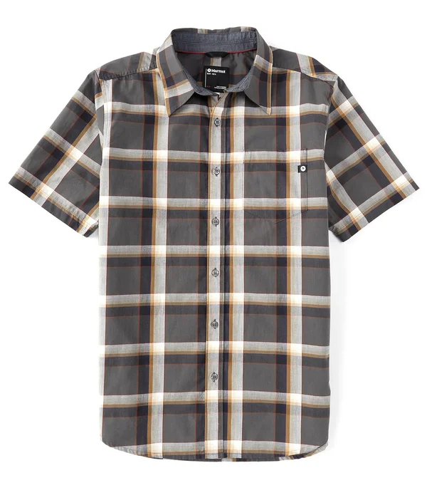 Marmot Meeker Short-Sleeve Shirt - Men's Dark Steel, S