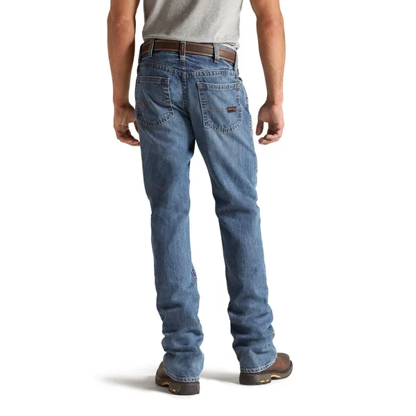 Ariat FR M4 Men's Low-Rise Boot Cut Jeans - 10012552, Flint