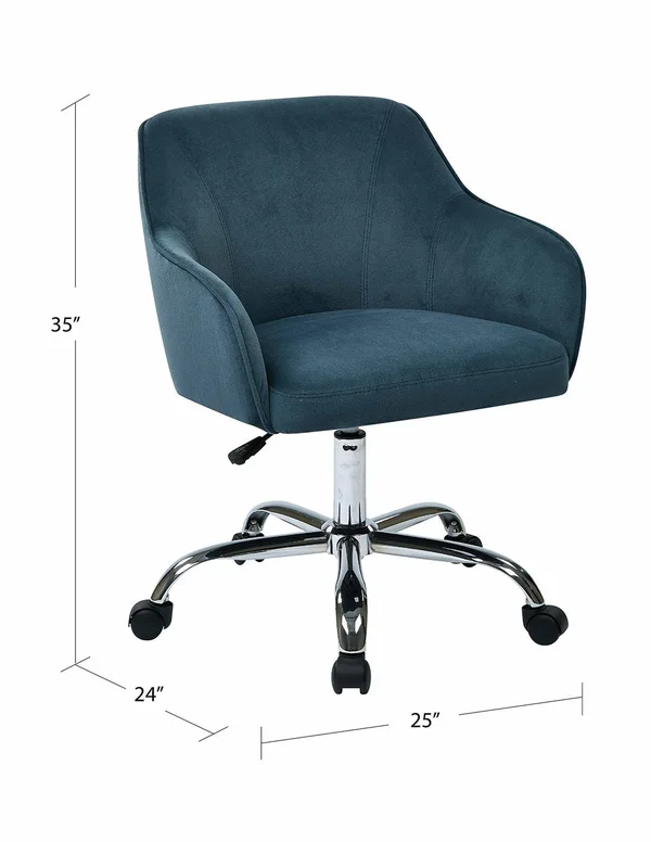 Ave Six Bristol Task Chair Charcoal