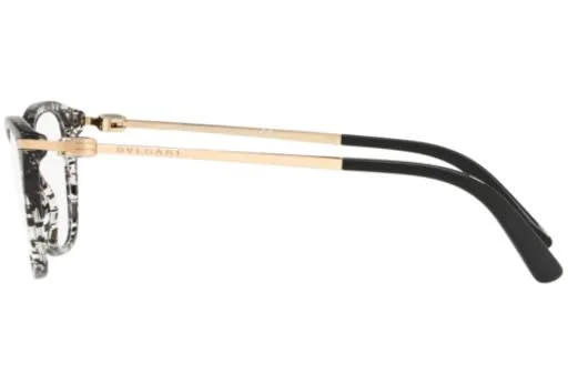 Bvlgari BV4147 Eyeglasses - 54-17-140, 5376 Black San Pietrino