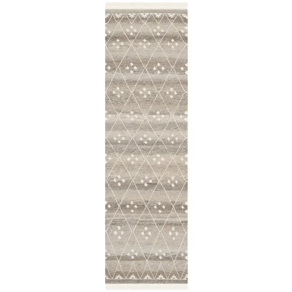 Safavieh Natural Kilim NKM316B 2&3x22 x 6& Natural - Ivory Rug