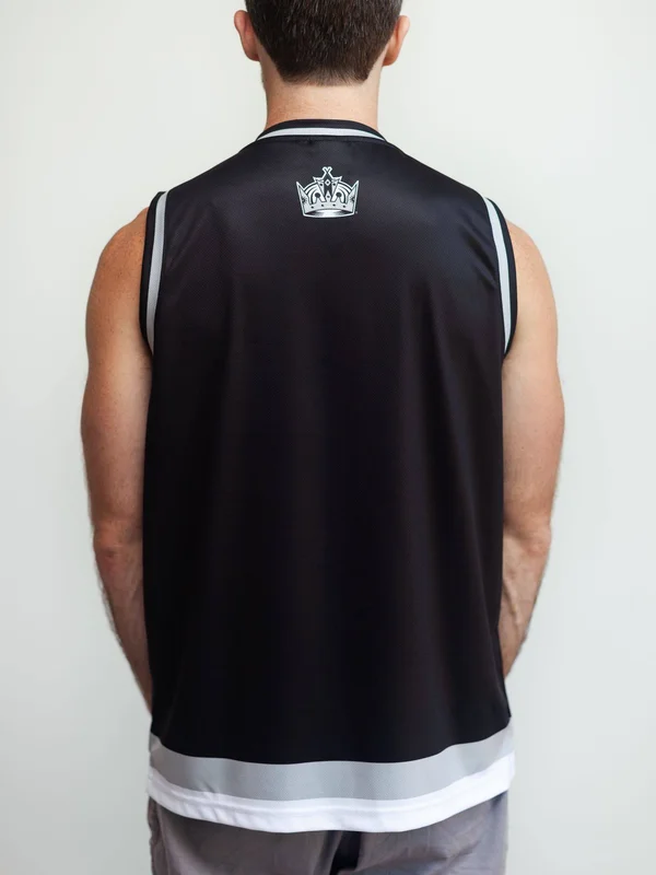 Los Angeles Kings Hockey Tank M, Black, Polyester