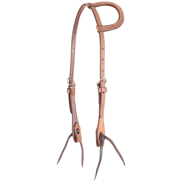Martin Saddlery Roughout Slip Ear Headstall Natural