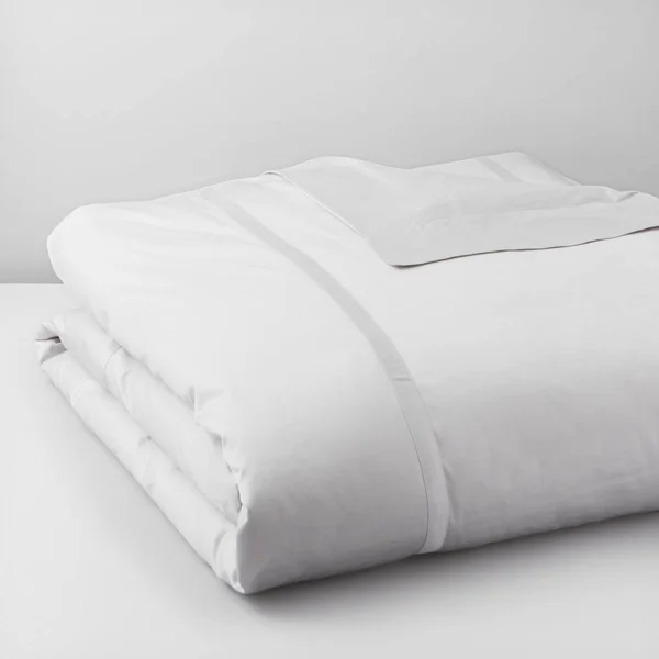 Matouk Nocturne - Full/Queen Duvet Cover, Opal