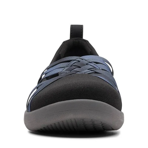 Clarks Sillian Cora Women's Casual Shoe Black - W, 9