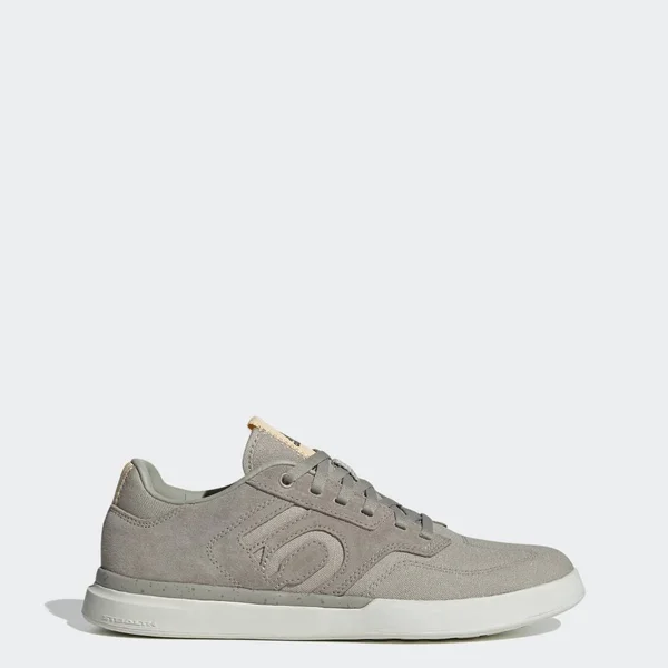 Five Ten Women's Sleuth Shoe - 8 - Feather Grey - Sesame, Glow Orange