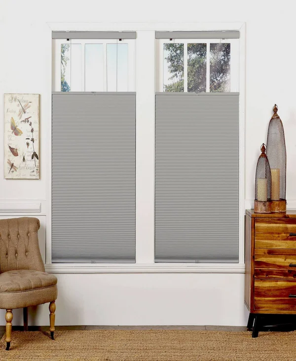 Cordless Blackout Top Down Bottom Up Shade, 39x22 x 64x22 - White