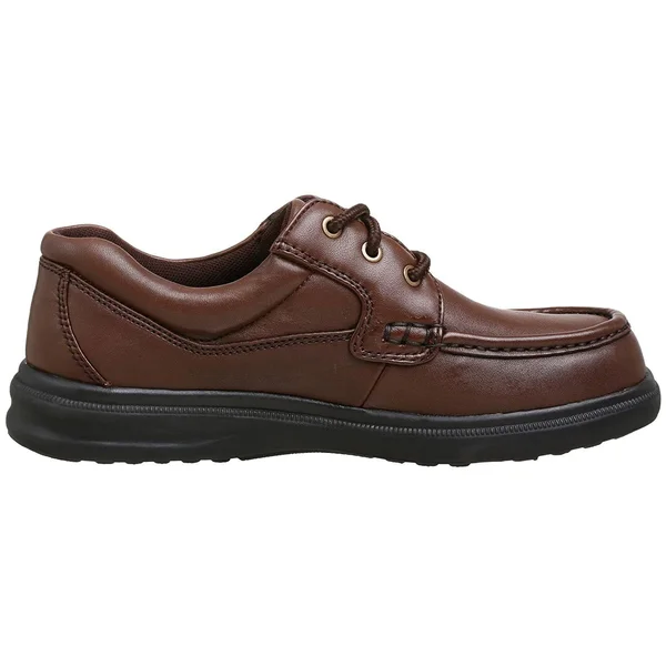 Hush Puppies Men's Gus Leather Shoes, Tan, 8