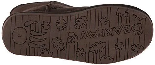 Bearpaw Emma Short Boot - Women's Chocolate - 10.0