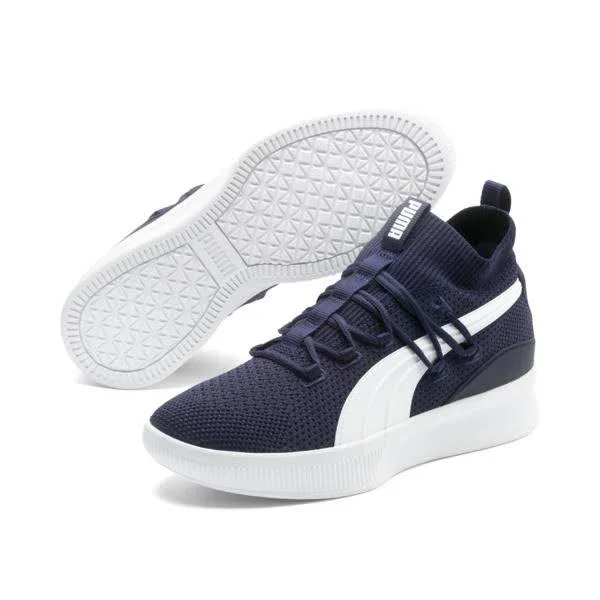 Puma Clyde Court Core Basketball Shoes - Peacoat, 16